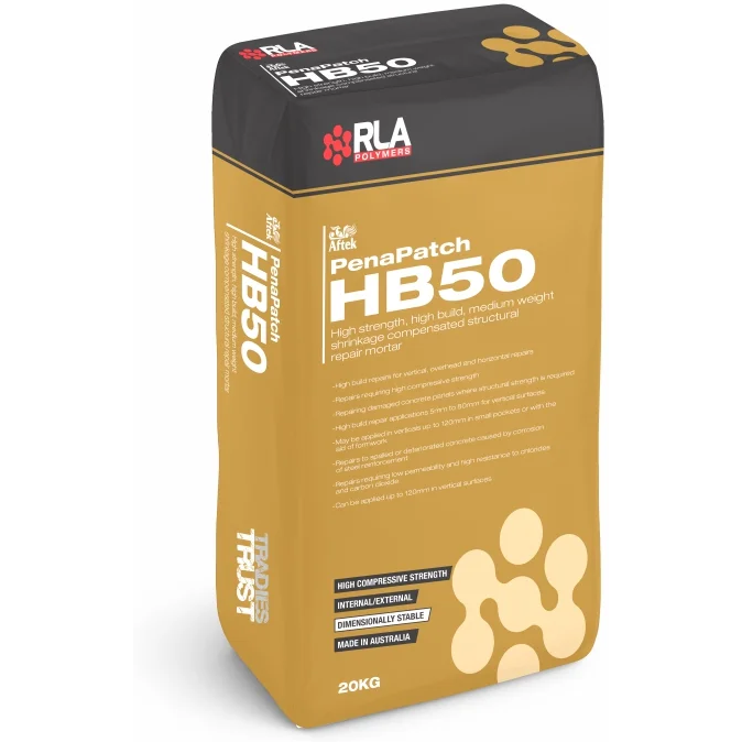 RLA Penapatch HB50 Structural 20kg – Concrete Warehouse Yatala